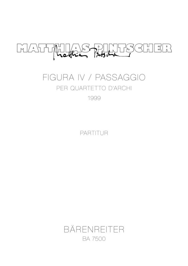 Figura IVorPassaggio per quartetto darchi